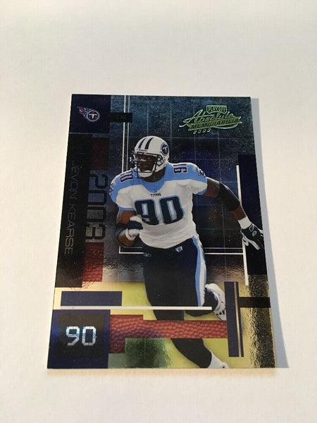 Jevon Kearse Titans 2003 Absolute Memorabilia #51