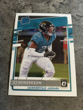 CJ Henderson Jaguars 2020 Panini Donruss Optic Rated Rookie #198