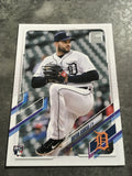 Bryan Garcia Tigers 2021 Topps Update Rookie #US305