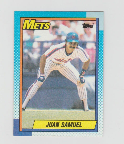 Juan Samuel Mets 1990 Topps #85