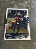 Cole McDonald Titans 2020 Panini Donruss Optic Rookie #148