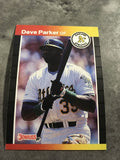 Dave Parker A's 1989 Donruss #150