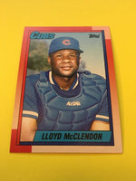 Lloyd McClendon Cubs 1990 Topps #337