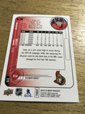 Mark Stone Senators 2018-2019 Upper Deck MVP 20th Anniversary Silver Script#64