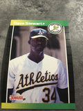 Dave Stewart A's 1989 Donruss #214
