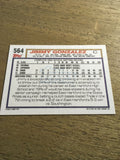 Jimmy Gonzalez Astros 1992 Topps Rookie #564