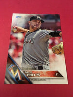 David Phelps Marlins 2016 Topps #413