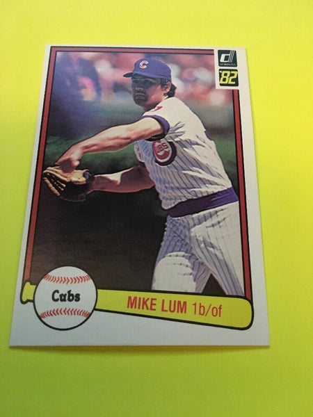 Mike Lum Cubs 1982 Donruss #300