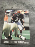 David Fulcher Bengals 1991 Fleer Ultra #16