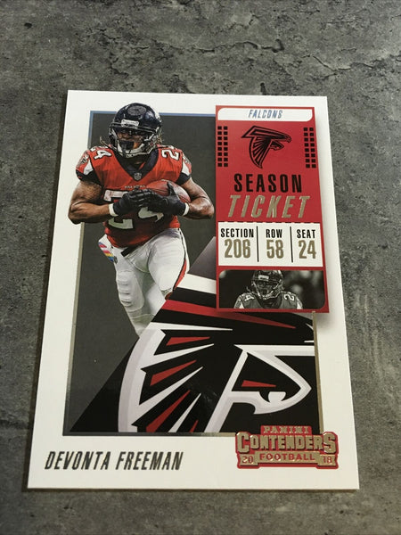 : 2018 Panini Prizm #191 Devonta Freeman Atlanta Falcons