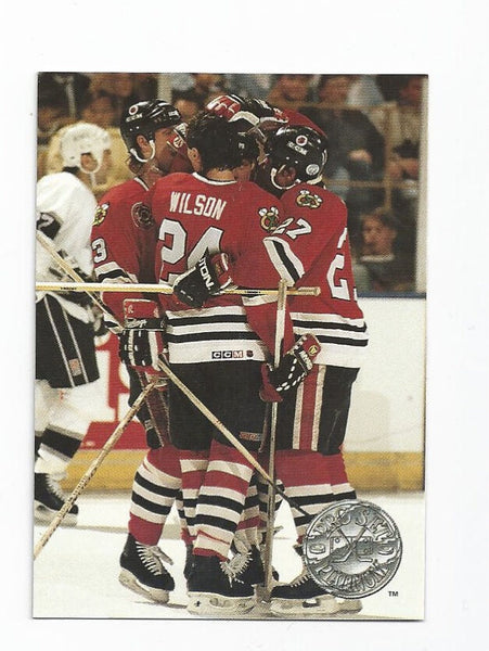 Blackhawks 1991-1992 Pro Set Platinum #141