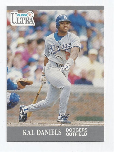 Kal Daniels Dodgers 1991 Fleer Ultra #160