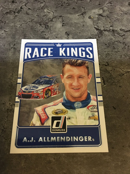 A.J. Allmendinger 2017 NASCAR Panini Donruss Race Kings #26