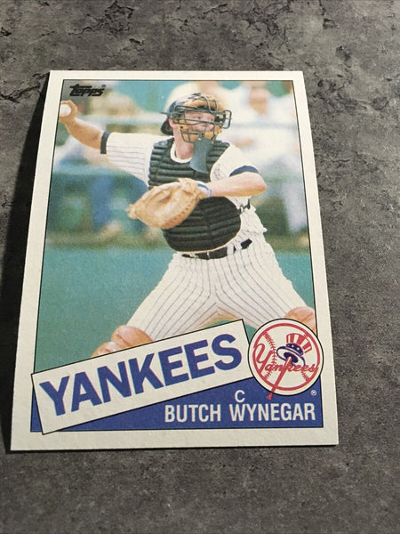 Butch Wynegar Yankees 1985 Topps #585