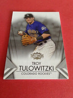 Troy Tulowitzki Rockies 2012 Topps Triple Threads #13