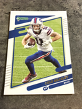 Cole Beasley Bills 2021 Panini Donruss #230