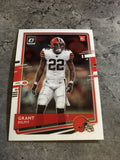 Grant Delpit Browns 2020 Panini Donruss Optic Rookie #122