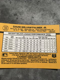 David Palmer Phillies 1989 Donruss #133