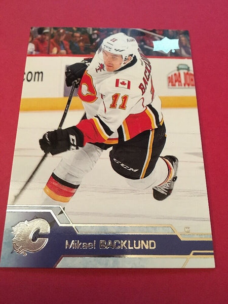 Mikael Backlund Flames 2016-2017 Upper Deck #30