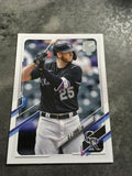 C.J. Cron Rockies 2021 Topps Update #US195