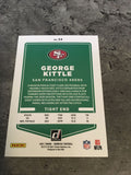 George Kittle 49ers 2021 Panini Donruss #54A