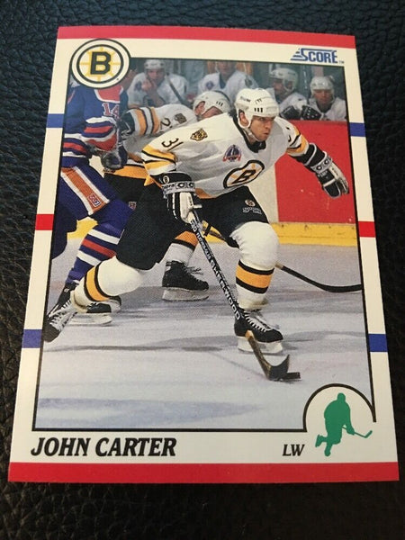 John Carter Bruins 1990-1991 Score #283