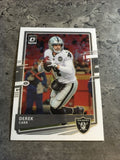 Derek Carr Raiders 2020 Panini Donruss Optic #51