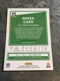 Derek Carr Raiders 2020 Panini Donruss Optic #51