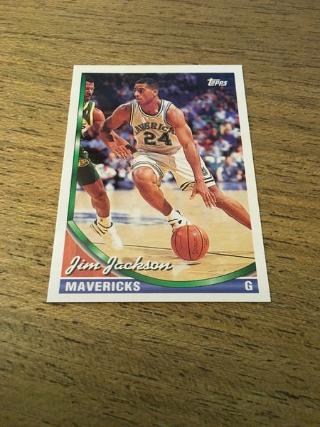 Jim Jackson Mavericks 1993-1994 Topps #38