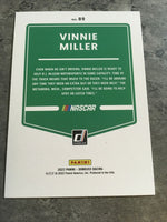 Vinnie Miller 2022 NASCAR Panini Donruss #89