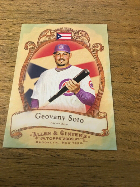 Geovany Soto Cubs 2009 Topps Allen & Ginter's National Pride #NP4