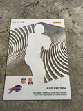 Jake Fromm Bills 2020 Panini Chronicles Clear Vision Rookie #CV-29