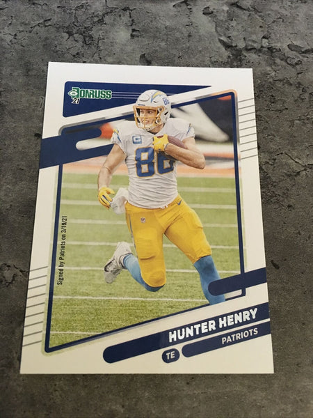 Hunter Henry Patriots 2021 Panini Donruss #48