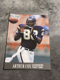 Arthur Cox Chargers 1991 Fleer Ultra #122