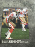 Darryl Pollard 49ers 1991 Fleer Ultra #252
