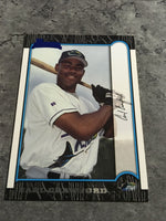 Carl Crawford Rays 1999 Bowman Rookie #440