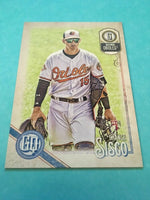 Chance Sisco Orioles 2018 Topps Gypsy Queen Rookie #152
