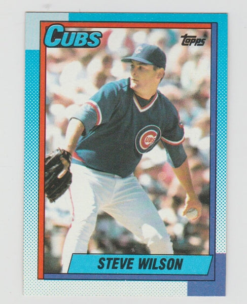 Steve Wilson Cubs 1990 Topps #741