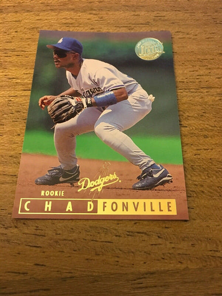 Chad Fonville Dodgers 1995 Fleer Ultra Gold Medallion Rookie #M12