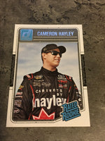 Cameron Hayley 2017 NASCAR Panini Donruss Rated Rookie #34