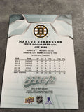 Marcus Johansson Bruins 2019-2020 Upper Deck MVP #8