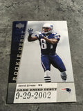 David Givens  Patriots 2006 Upper Deck Rookie Debut Game #GDD-DG