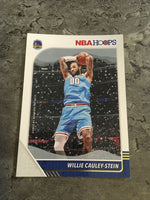 Willie Cauley-Stein Warriors 2019-20 Panini NBA Hoops Winter #169