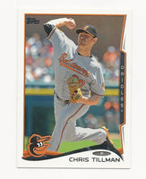 Chris Tillman Orioles 2014 Topps #141
