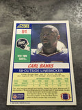 Carl Banks Giants 1990 Score #91