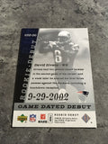 David Givens  Patriots 2006 Upper Deck Rookie Debut Game #GDD-DG