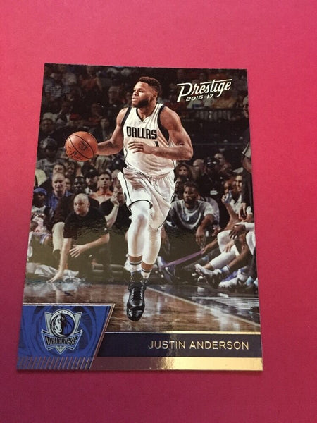 Justin Anderson Mavericks 2016-2017 Prestige #105