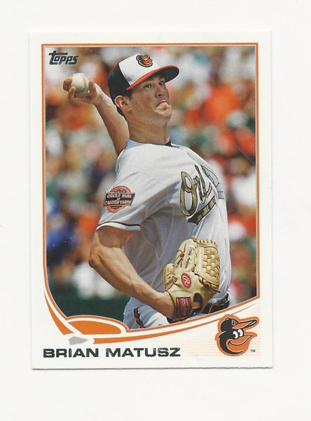 Brian Matusz Orioles 2013 Topps #217
