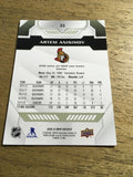 Artem Anisimov Senators 2020-2021 Upper Deck MVP #35