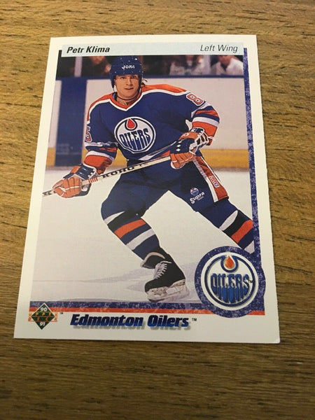 Petr Klima Oilers 1990-1991 Upper Deck #282